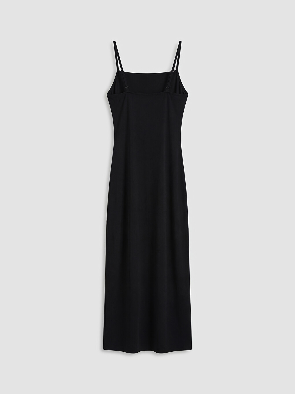 Square Neck Strappy Ruched Dress-5
