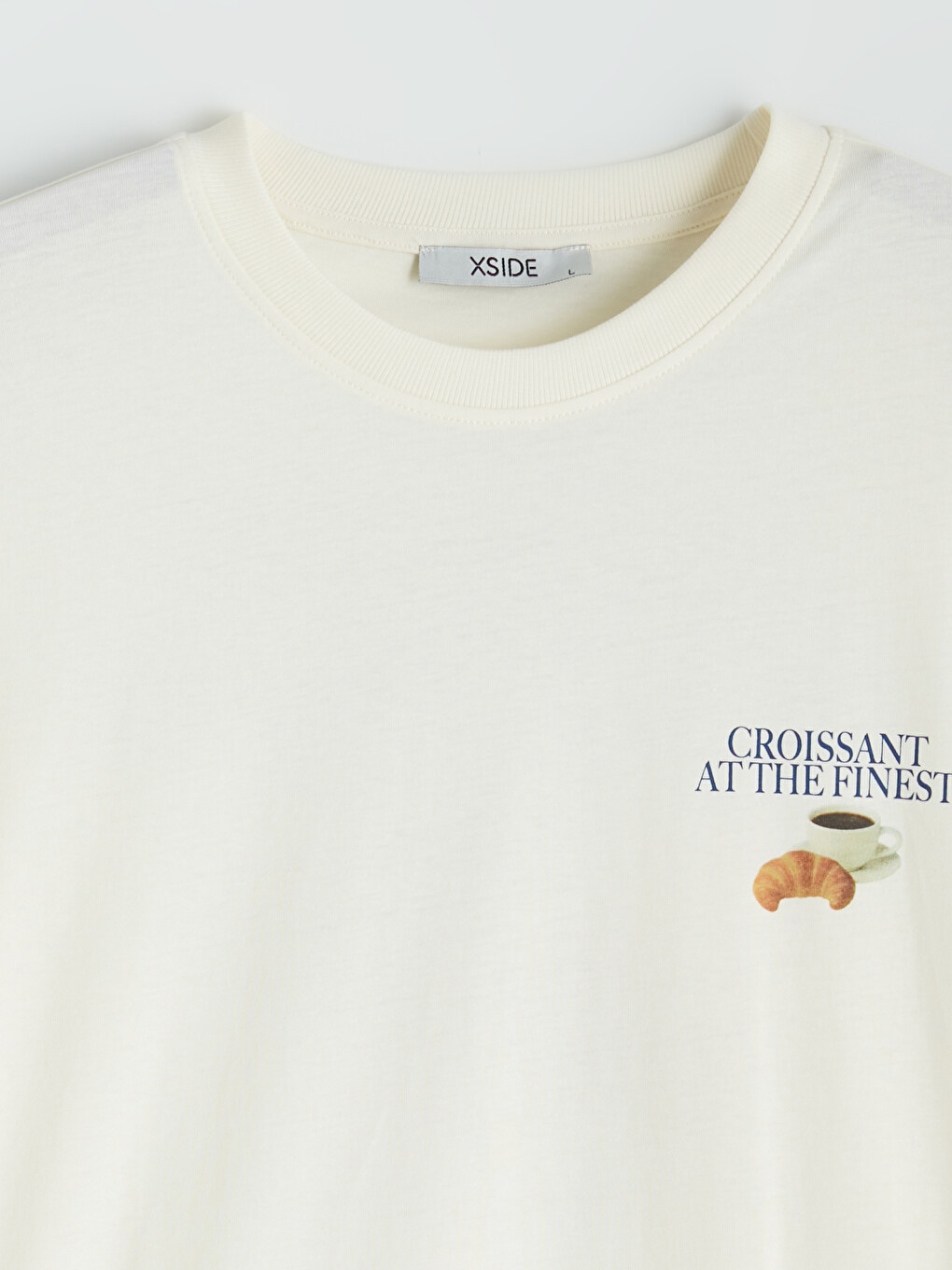 Crew Neck Printed Women's T-Shirt-5
