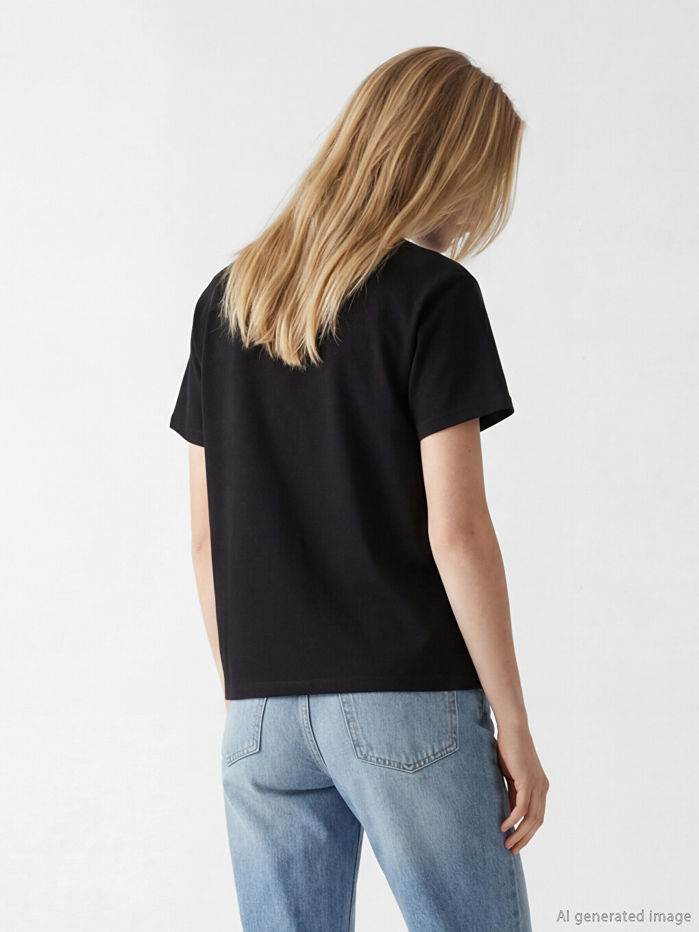 Crew Neck Women's T-Shirt-3