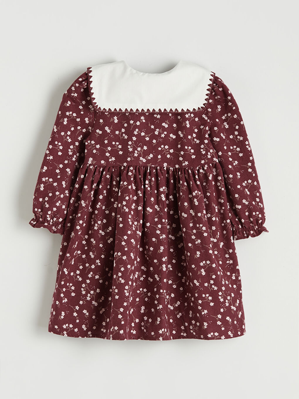 Girl BORDEAUX Dress-1