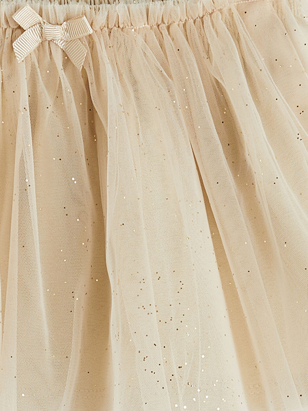 Beli Lastikli Kız Bebek Tütü Etek	-3