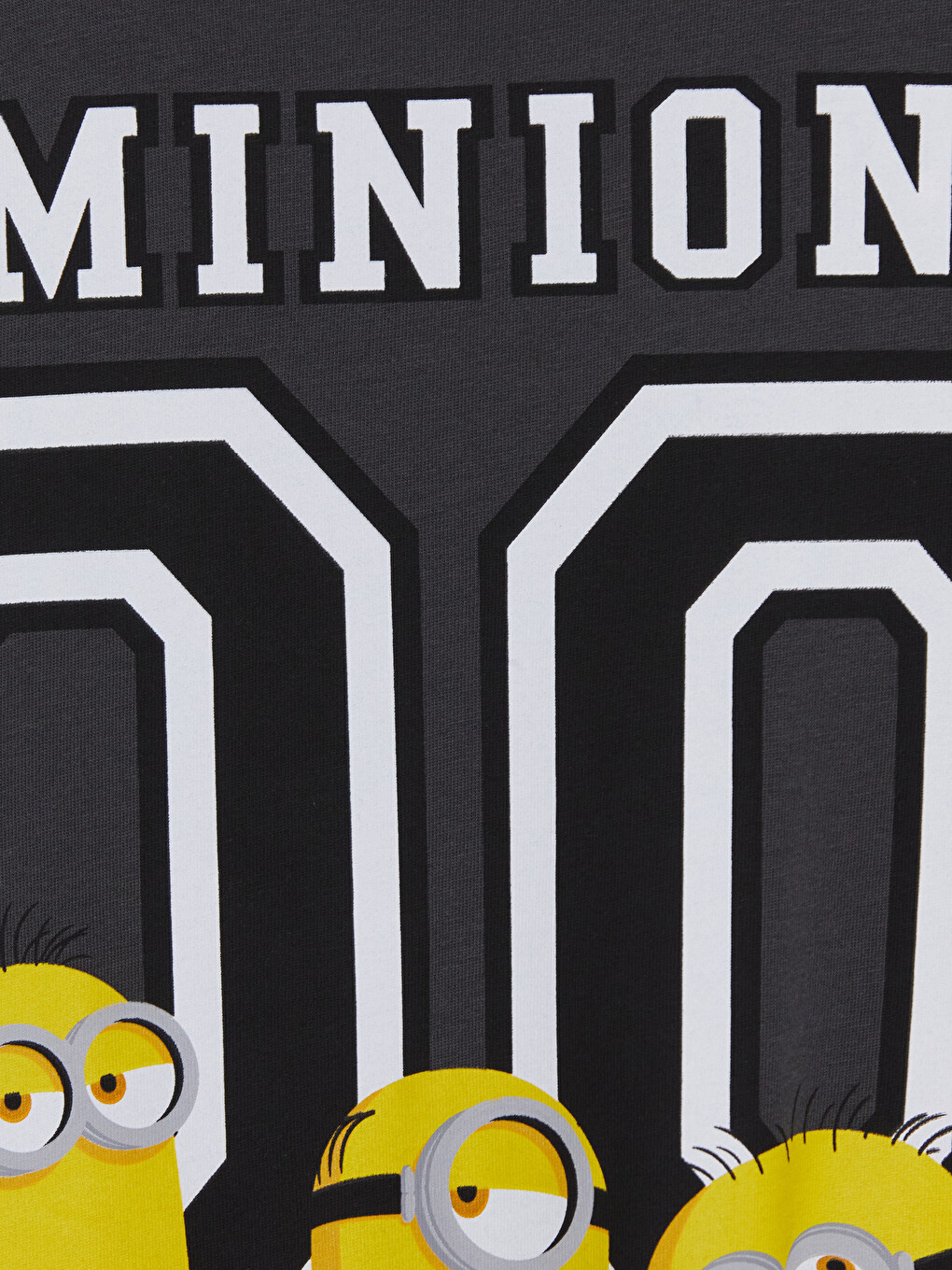 Crew Neck Minions Printed Boys' T-Shirt-1