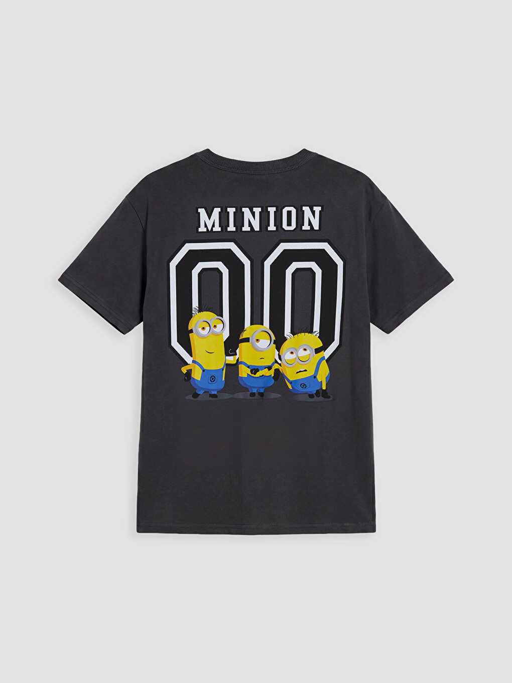 Crew Neck Minions Printed Boys' T-Shirt-3