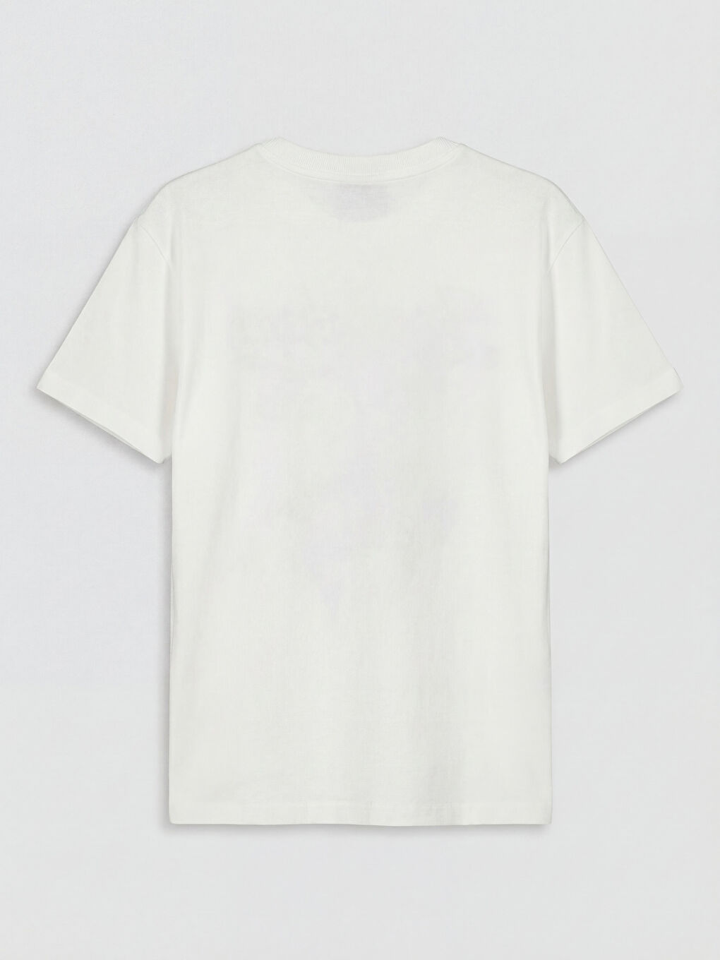 Ekru Bisiklet Yaka Spider-Man Baskılı Erkek Çocuk Tişört-1