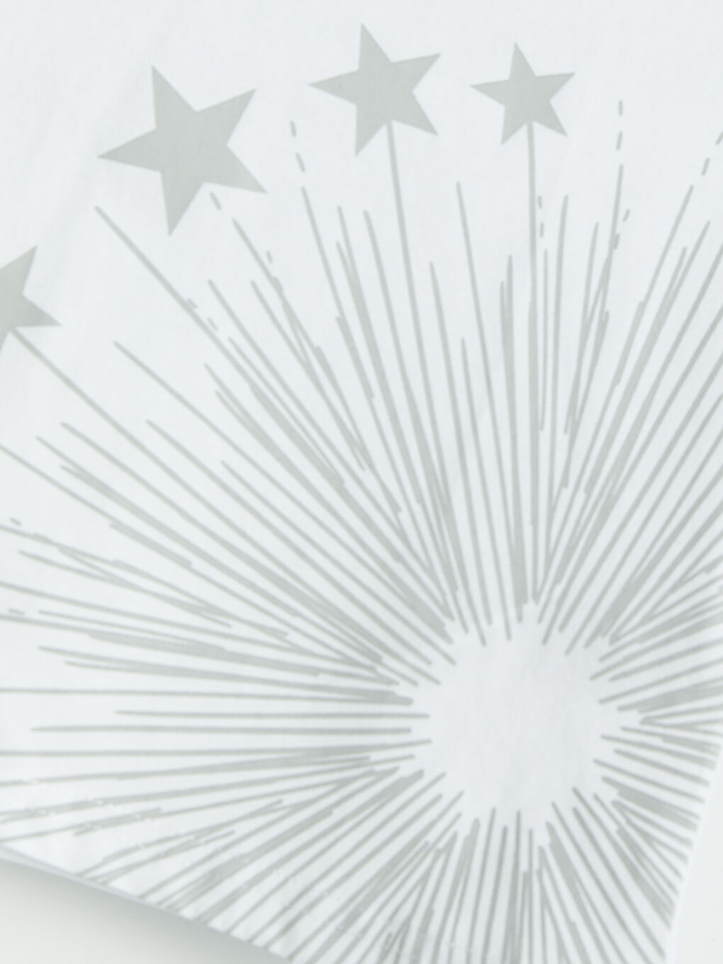 Beyaz Bisiklet Yaka Galatasaray Baskılı Erkek Çocuk Tişört-3