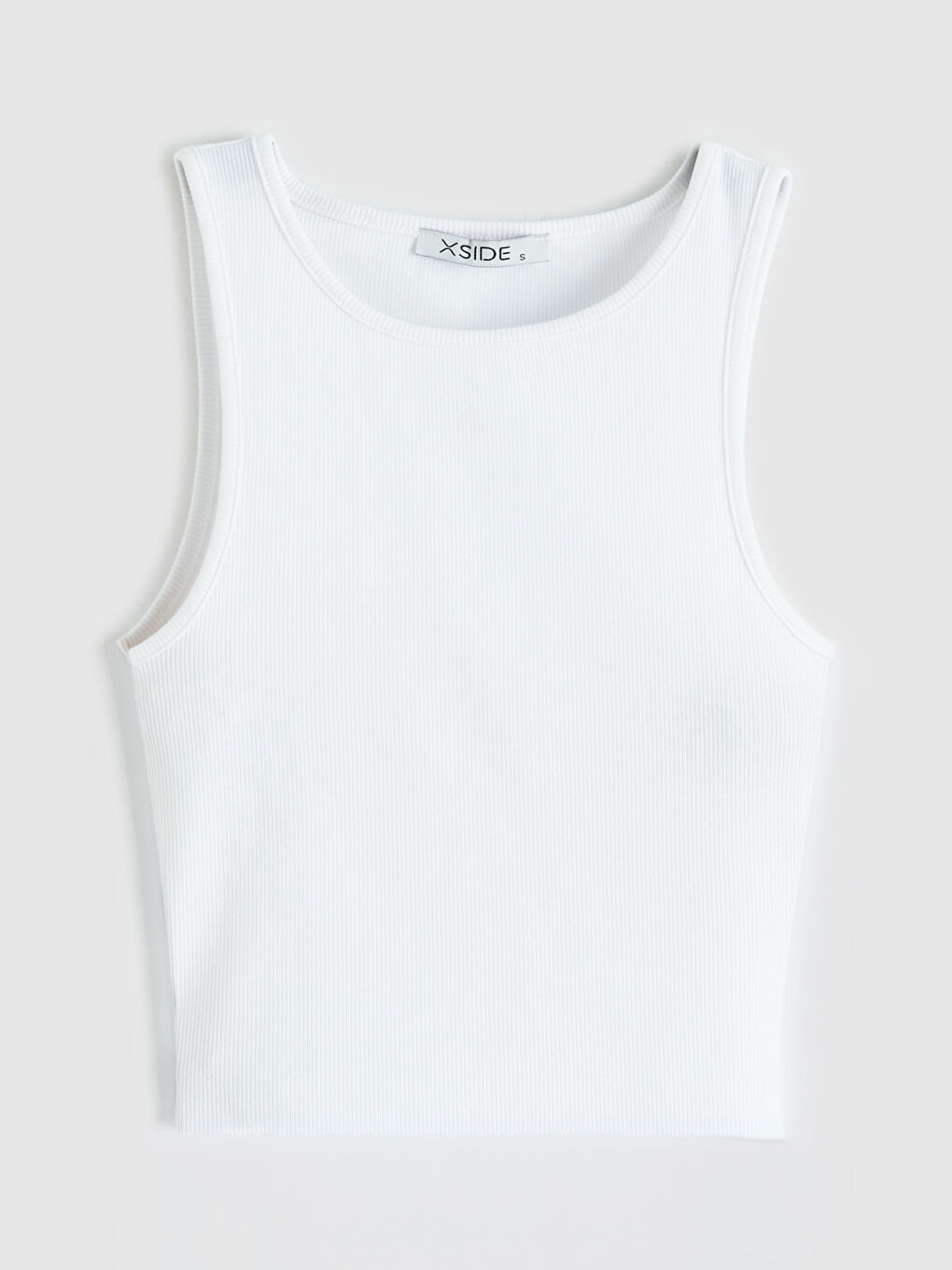 Woman WHITE Tank Top-3