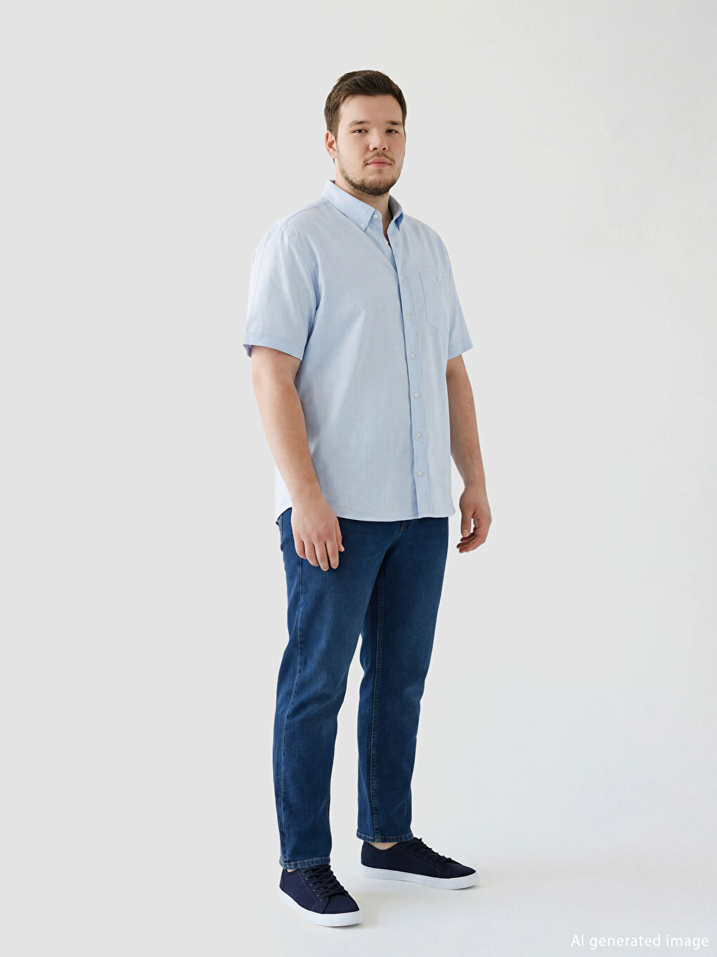 Mavi Regular Fit Erkek Gömlek-1