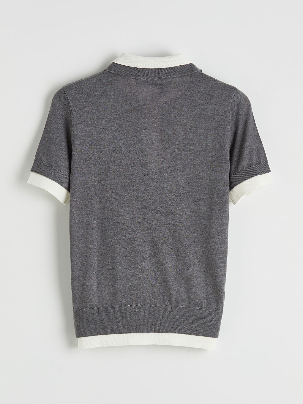 Polo Collar Women's Knitwear Sweater-4