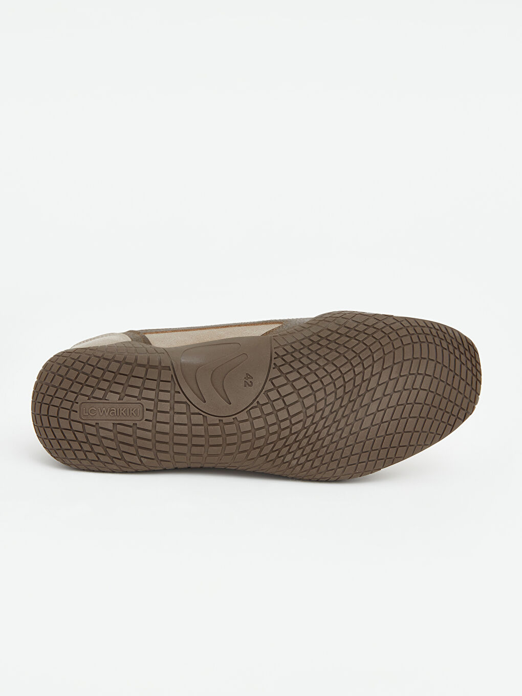 Bej Bağcıklı Erkek Spor Ayakkabı-3