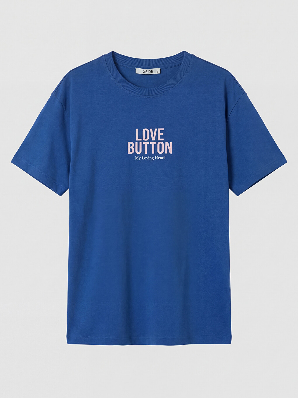 Crew Neck Printed Women's T-Shirt-4