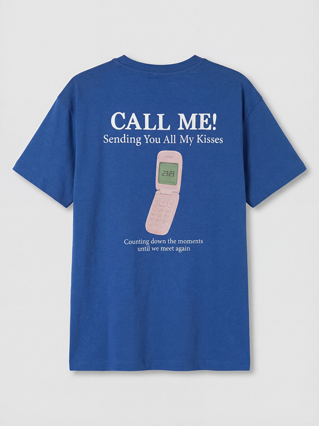 Crew Neck Printed Women's T-Shirt-5