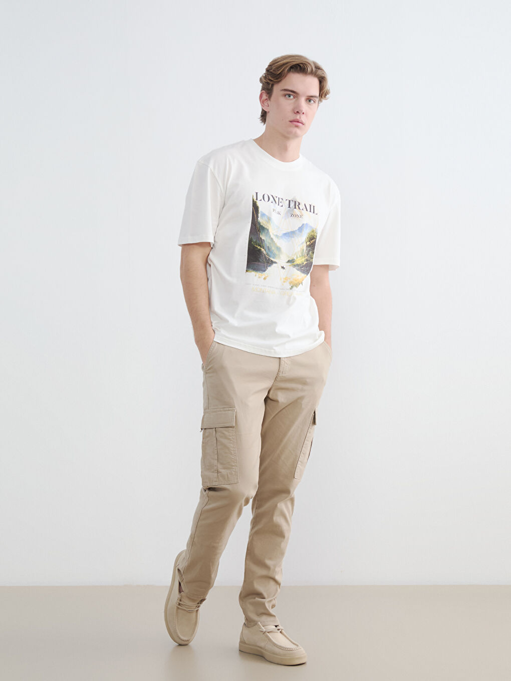 تي شيرت طوبي مصفر رجال-1