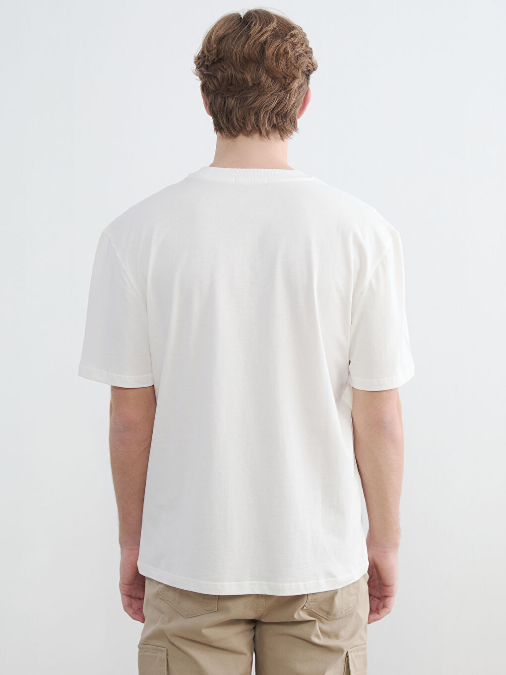 تي شيرت طوبي مصفر رجال-3