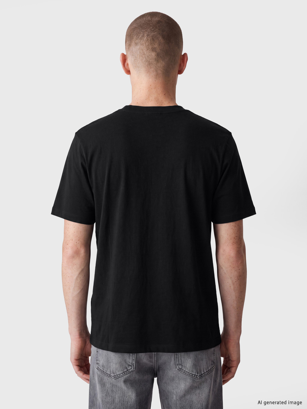 Regular Fit Printed Men's T-shirt-3