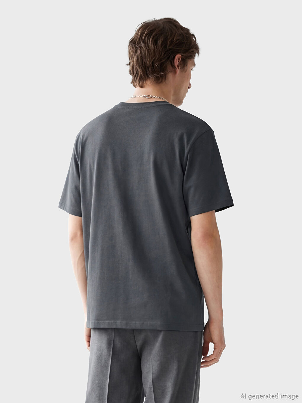 تي شيرت رجالي مطبوع برشلونة-2