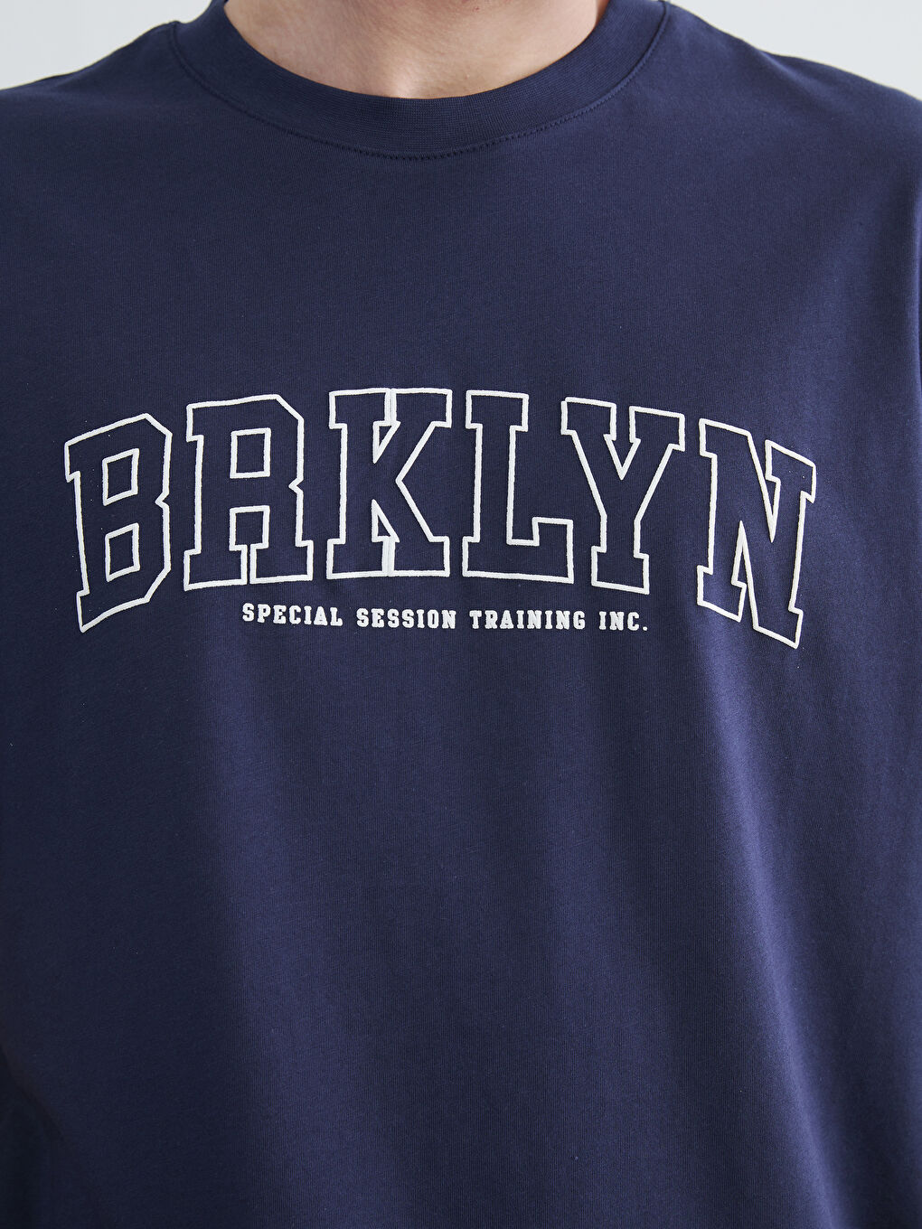 تي شيرت أزرق رجال-2