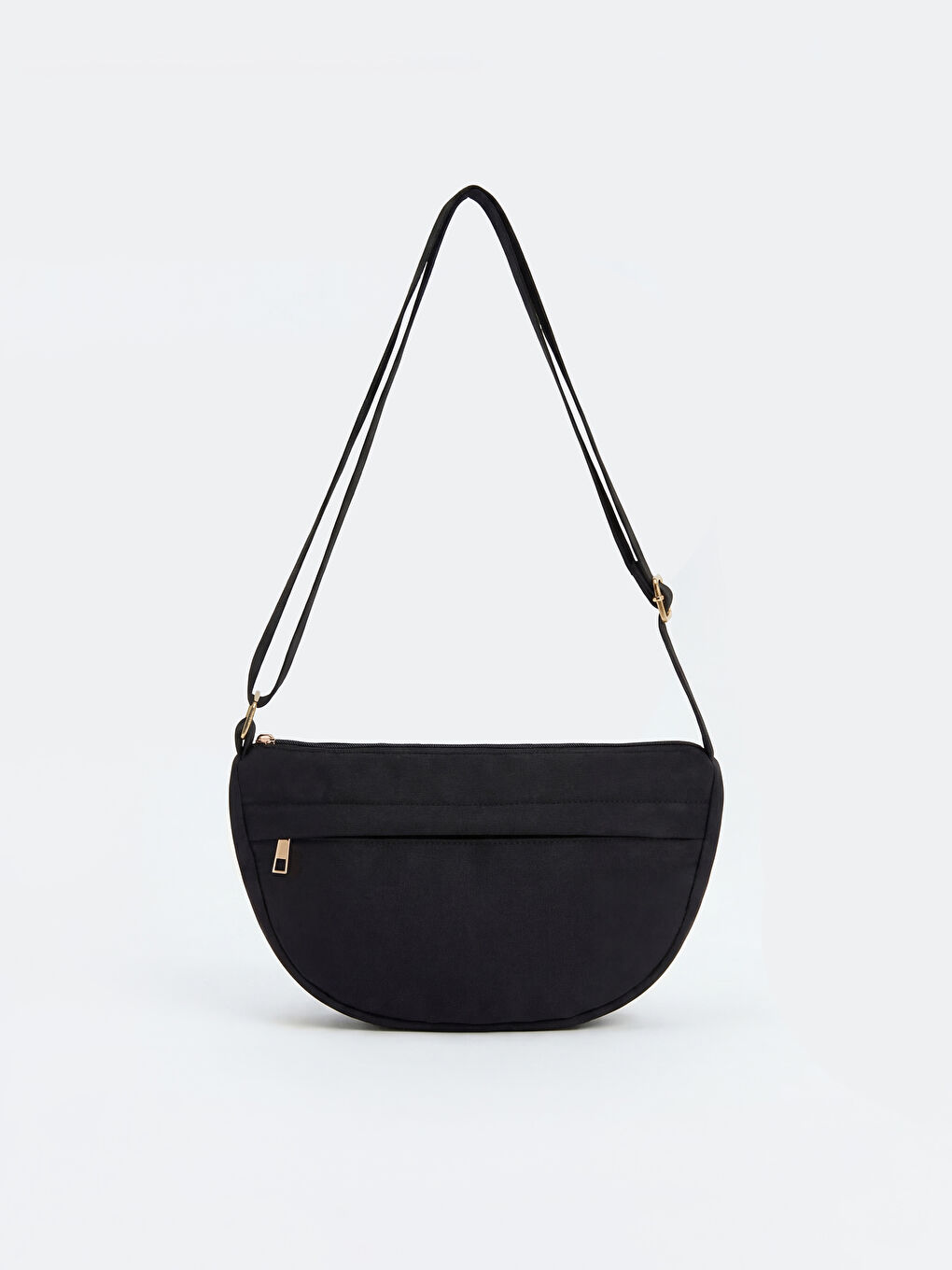 Siyah Ayarlanabilir Askılı Kadın Omuz Çantası