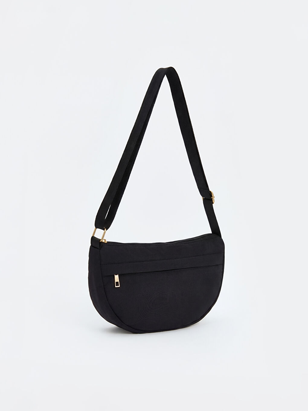 Siyah Ayarlanabilir Askılı Kadın Omuz Çantası-1