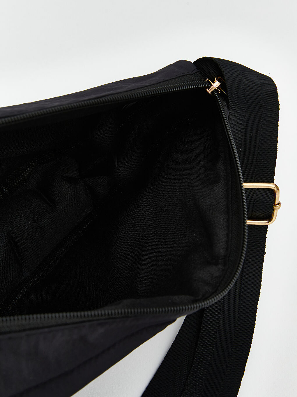 Siyah Ayarlanabilir Askılı Kadın Omuz Çantası-3