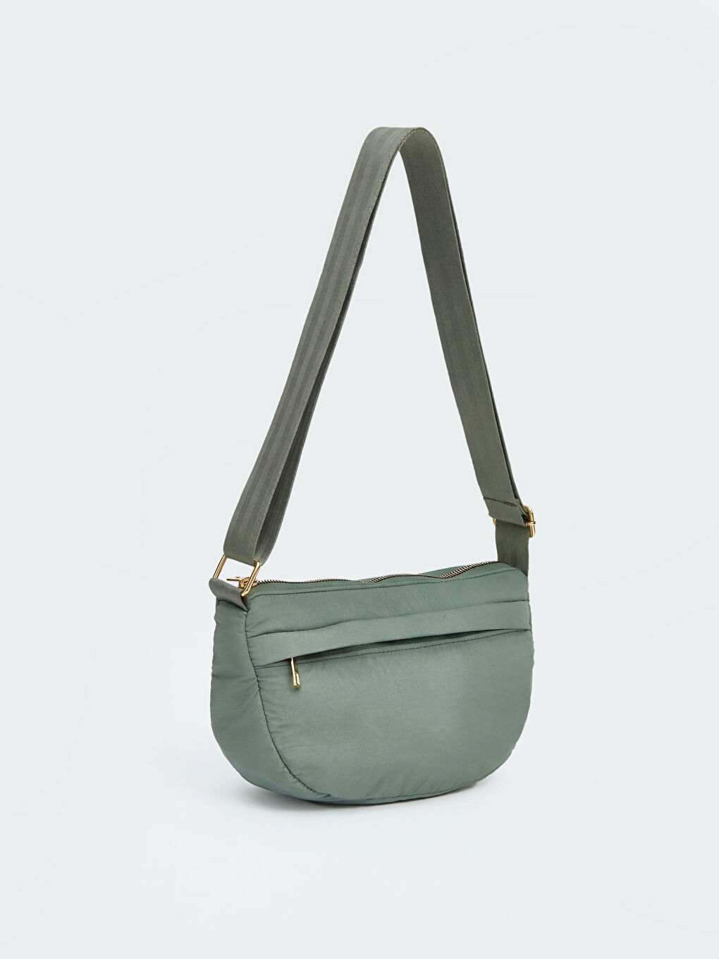 Yeşil Ayarlanabilir Askılı Kadın Omuz Çantası-1