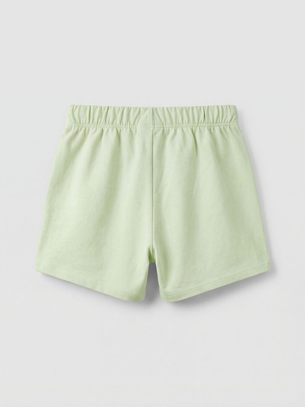 Ekru Kız Çocuk Desenli Şort 2'li-4