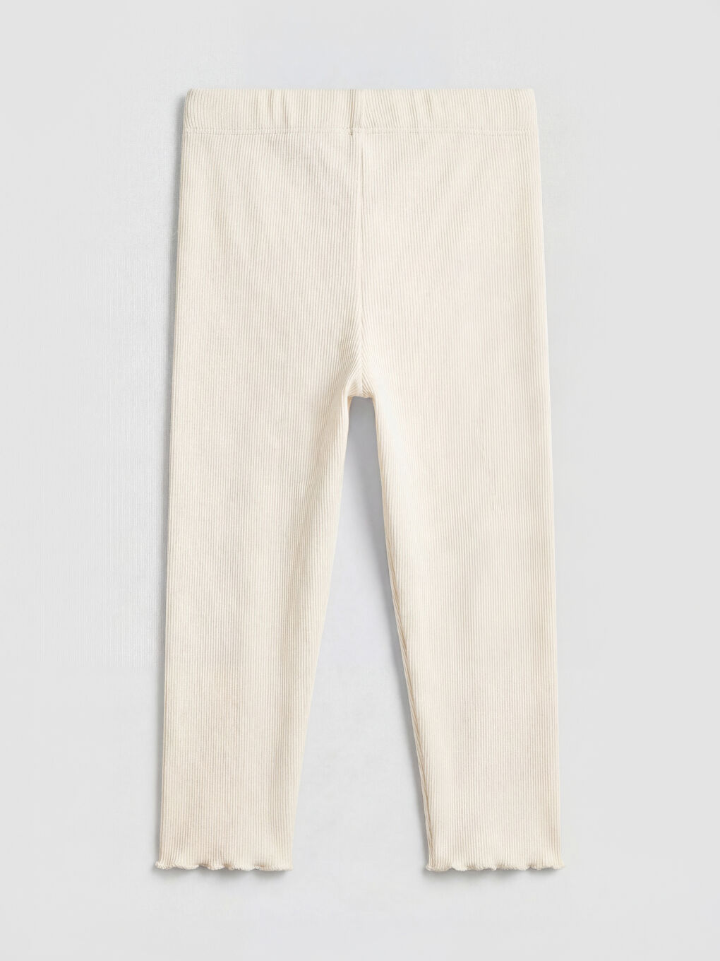 Sarı Çiçekli Kız Çocuk Tayt 2'li-5