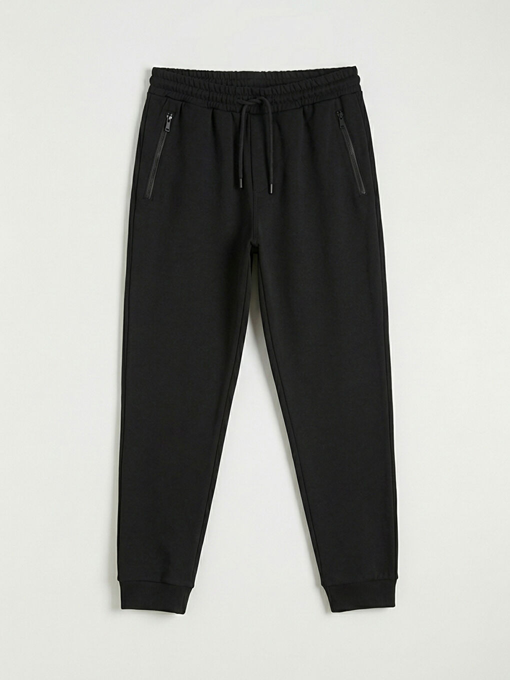 Siyah Standart Kalıp Erkek Jogger Eşofman Altı