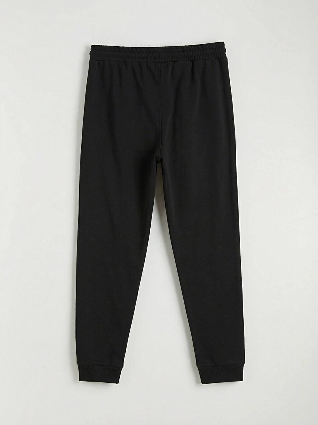 Siyah Standart Kalıp Erkek Jogger Eşofman Altı-1