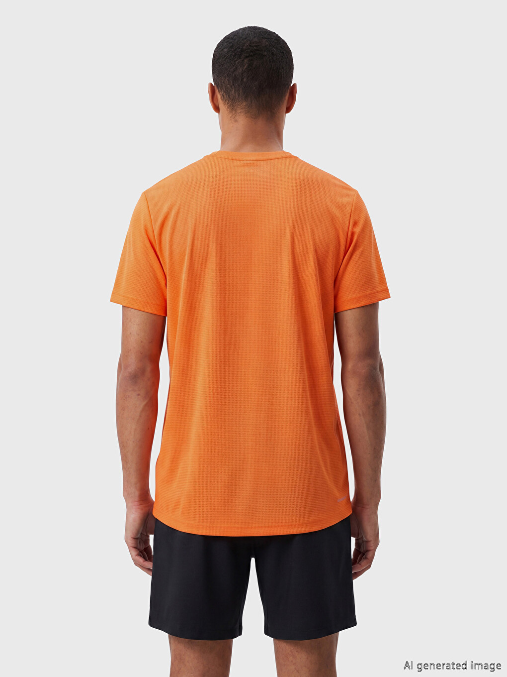Crew Neck Men's Sports T-Shirt-3