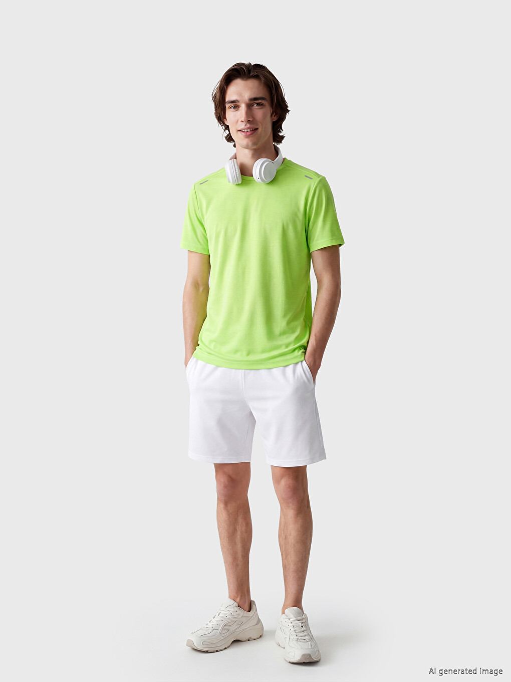 Crew Neck Men's Sports T-Shirt-1