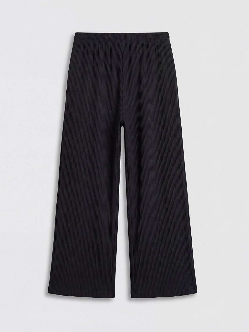 Elastic Waist Muslin Women's Trousers-5