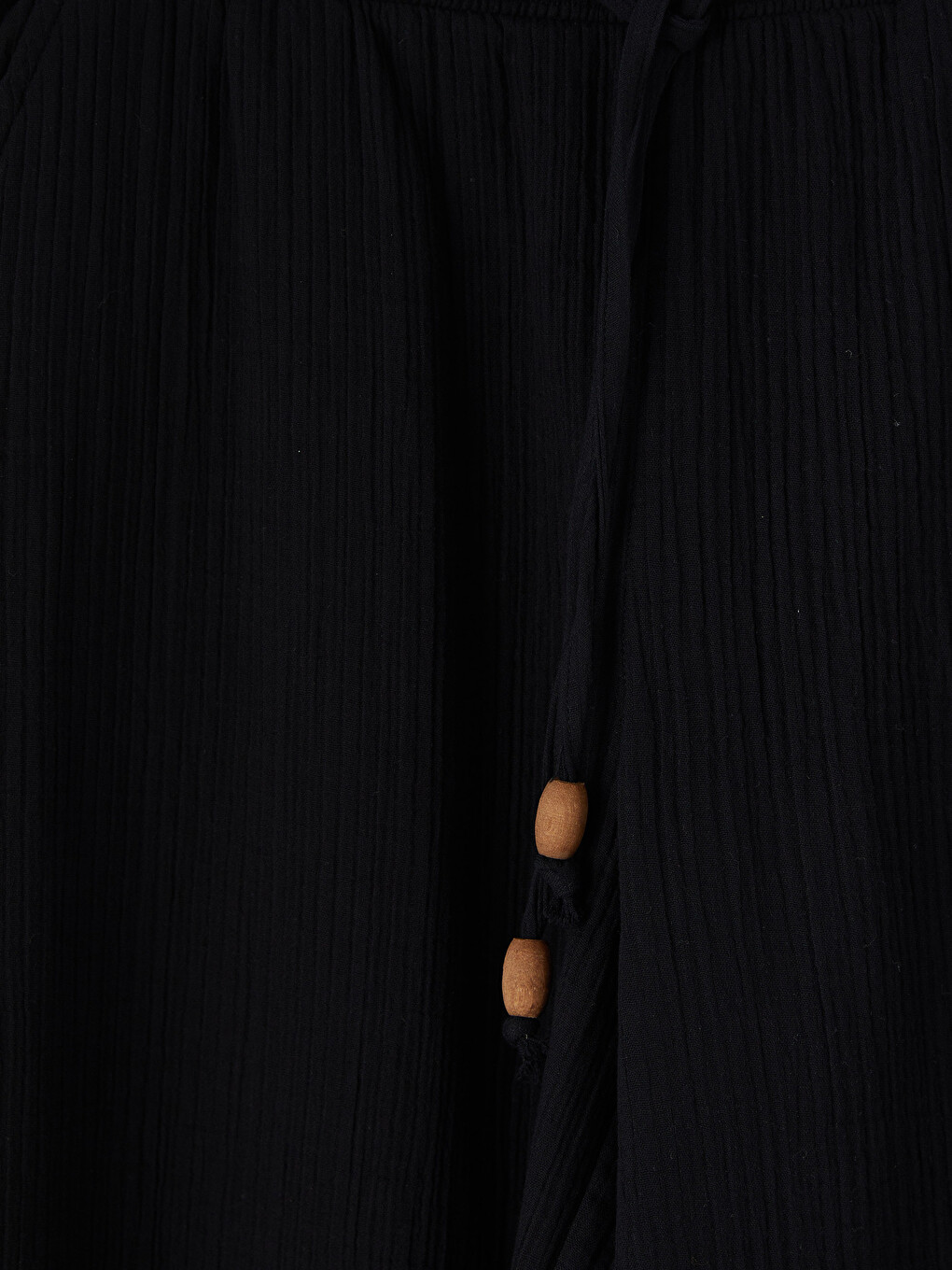 Elastic Waist Muslin Women's Trousers-6