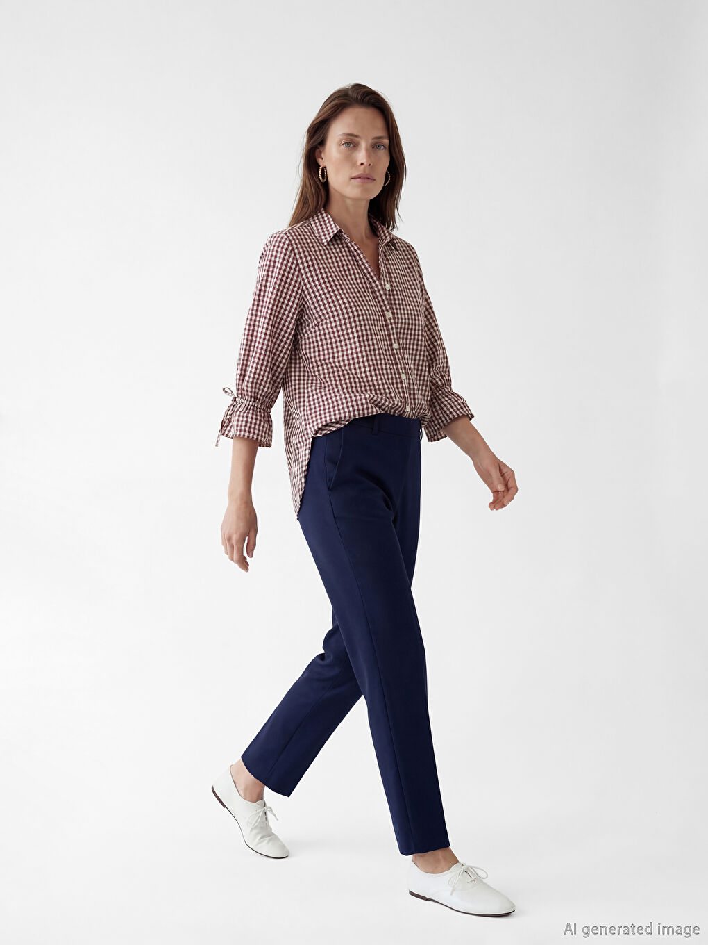 Plaid Women's Shirt-1