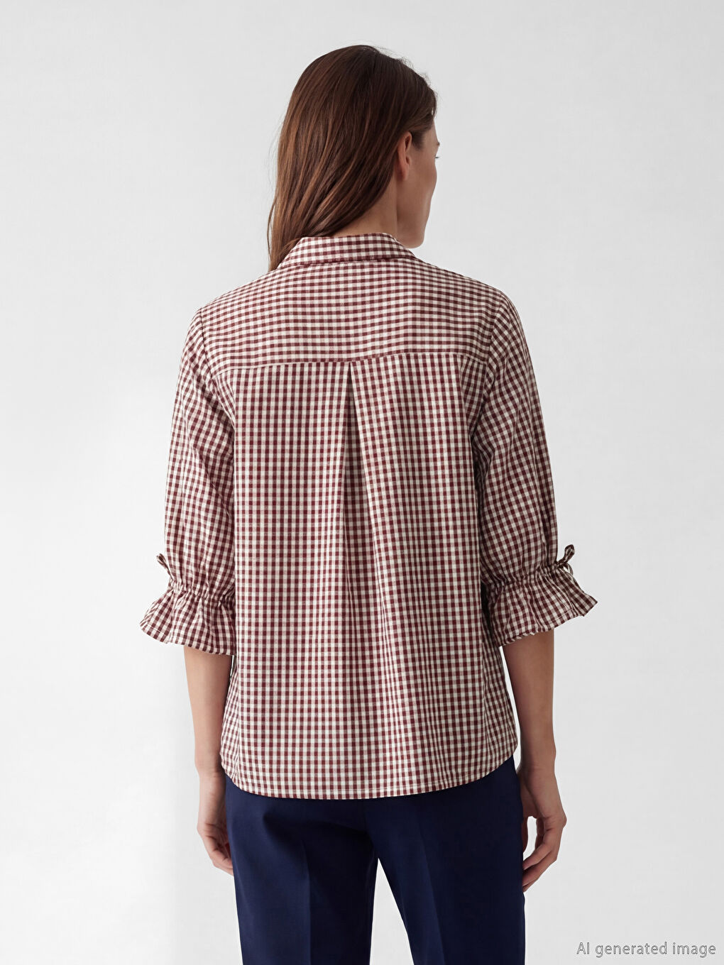 Plaid Women's Shirt-2