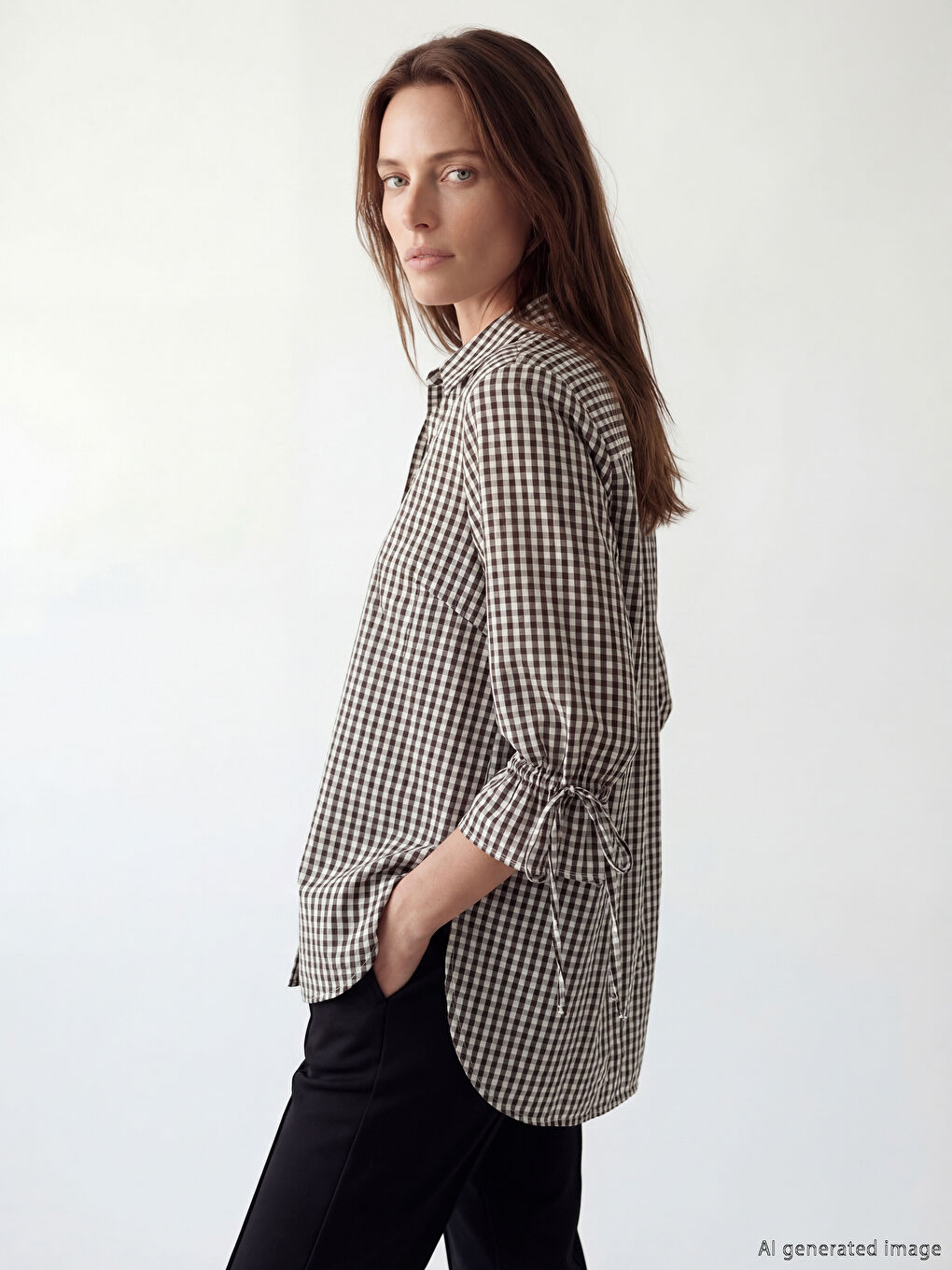 Каре дамска риза