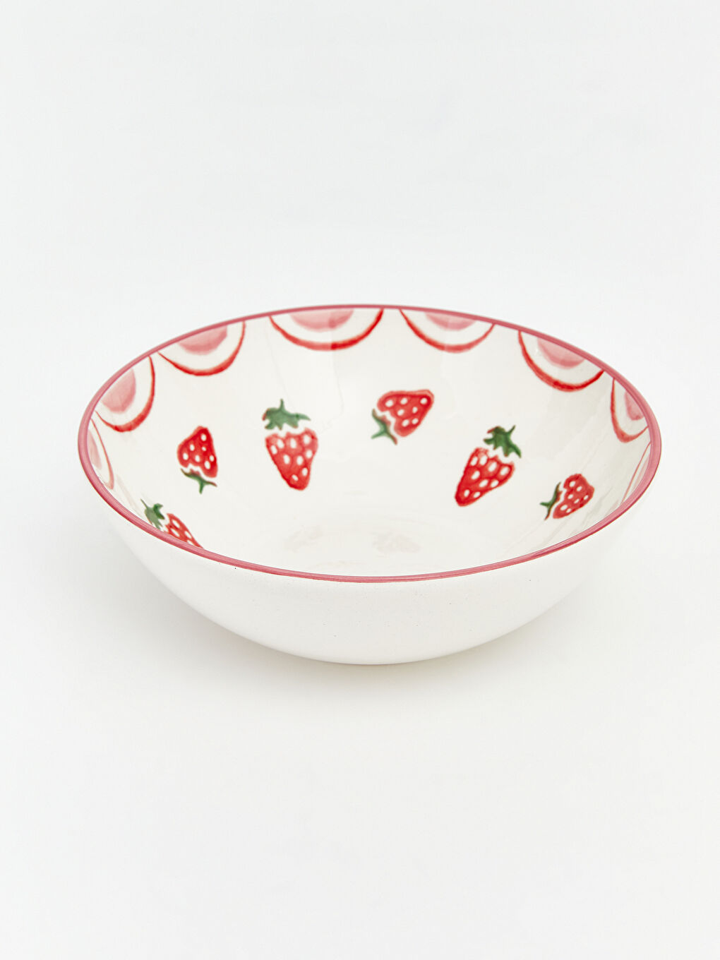 Karışık Desenli Seramik Salata Kasesi-1