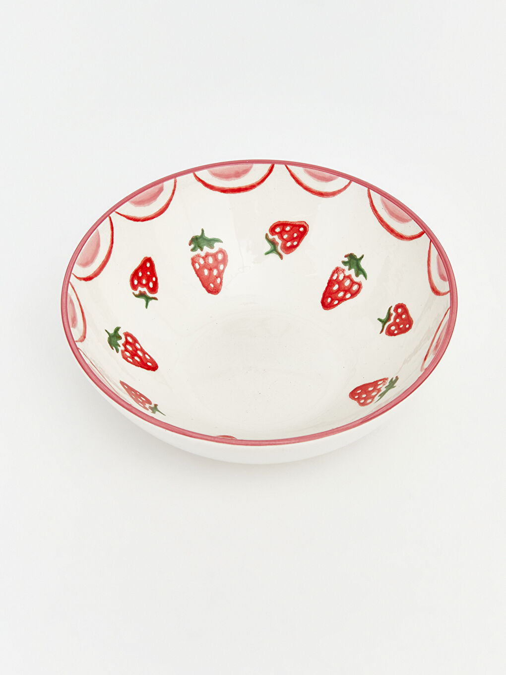 Karışık Desenli Seramik Salata Kasesi-3