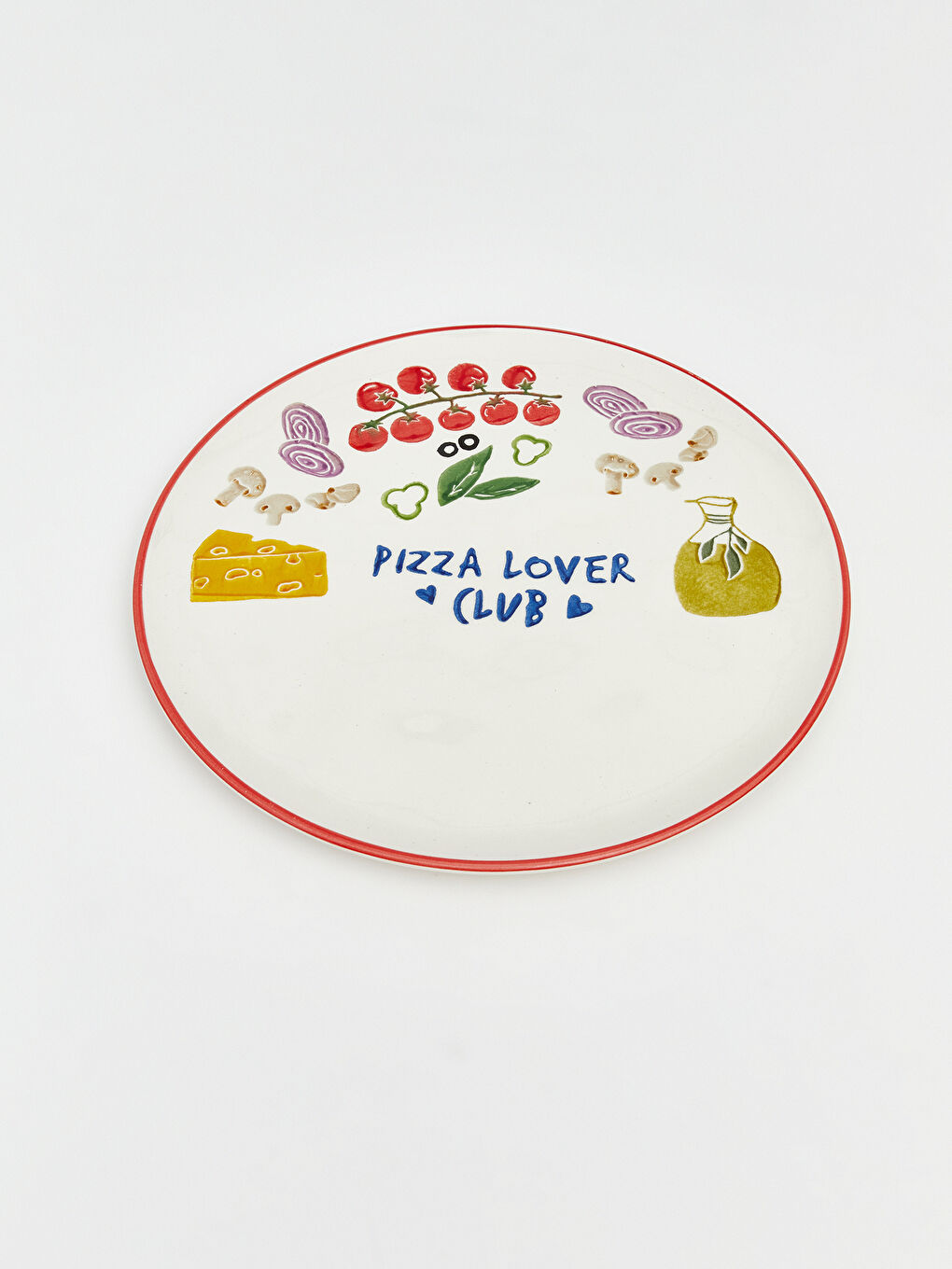 Karışık  Baskılı Yuvarlak Seramik Tabak-4