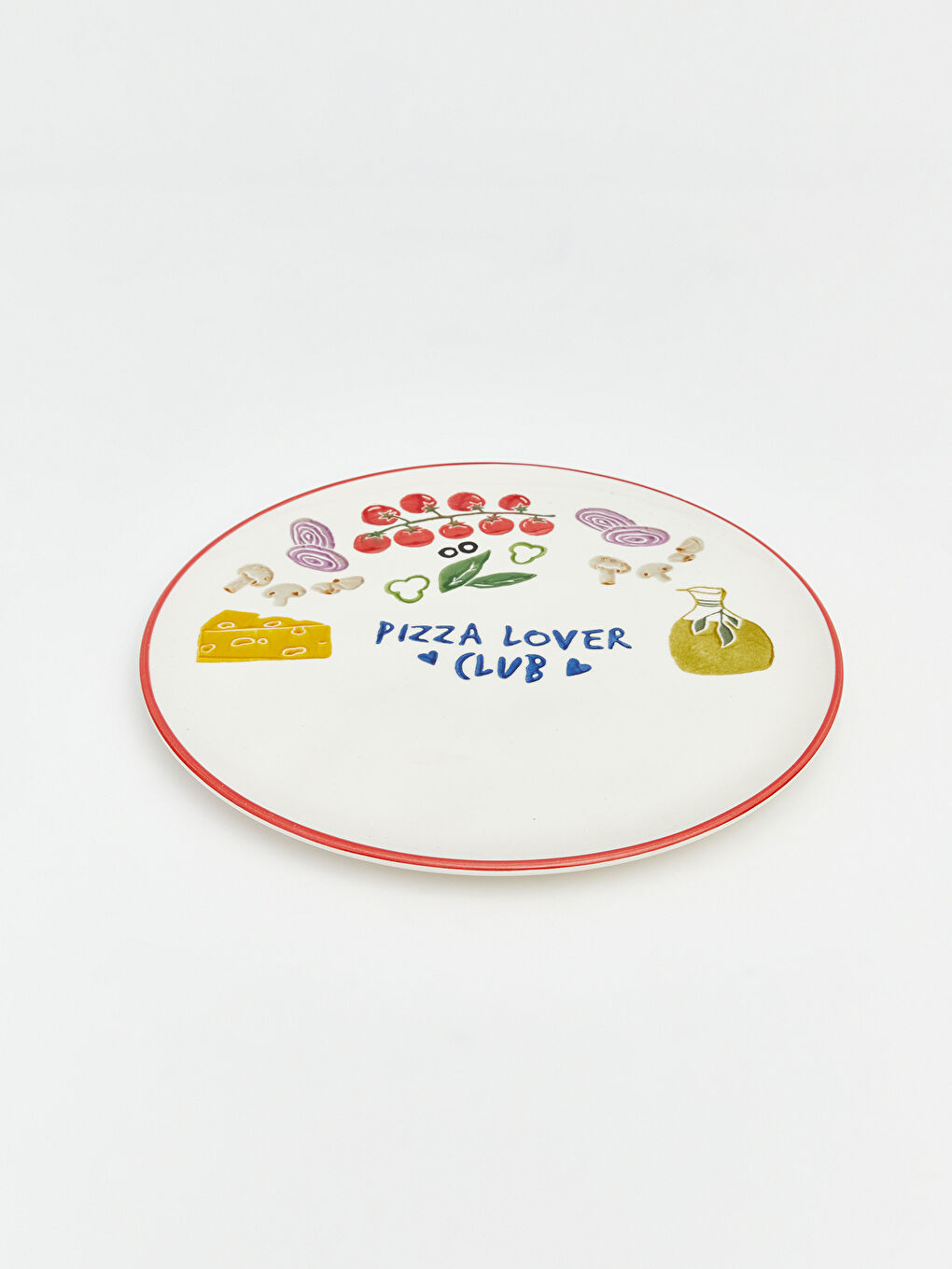 Karışık  Baskılı Yuvarlak Seramik Tabak-2