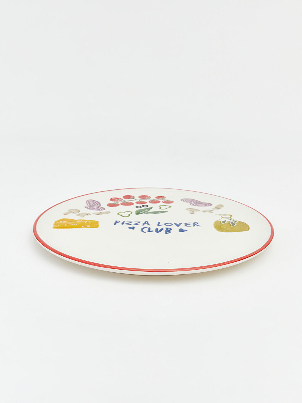 Karışık  Baskılı Yuvarlak Seramik Tabak-3