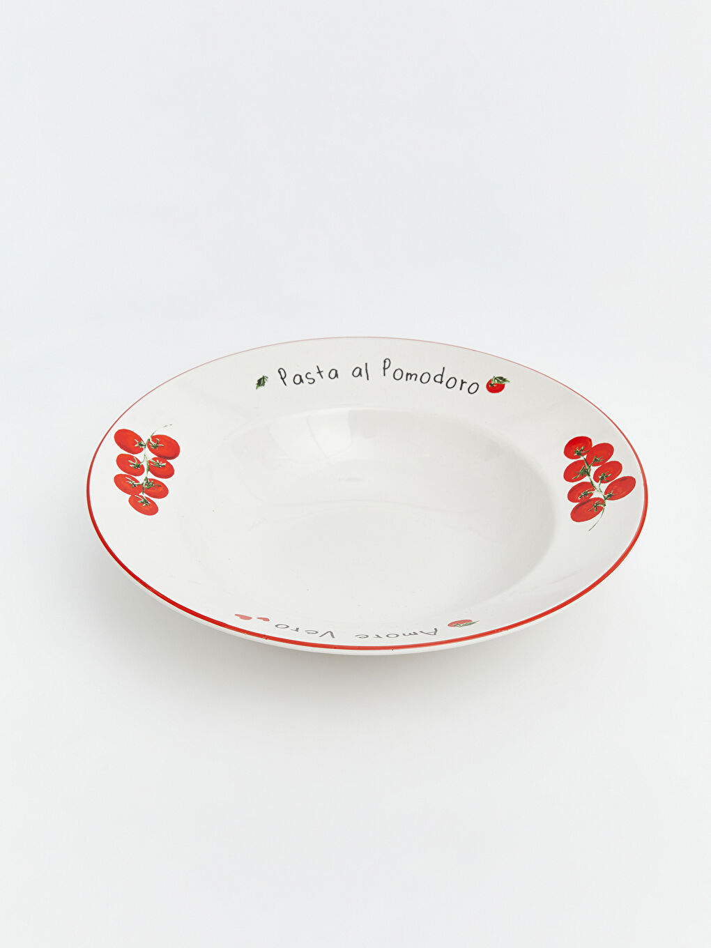 Karışık Baskılı Seramik Makarna Tabağı-2