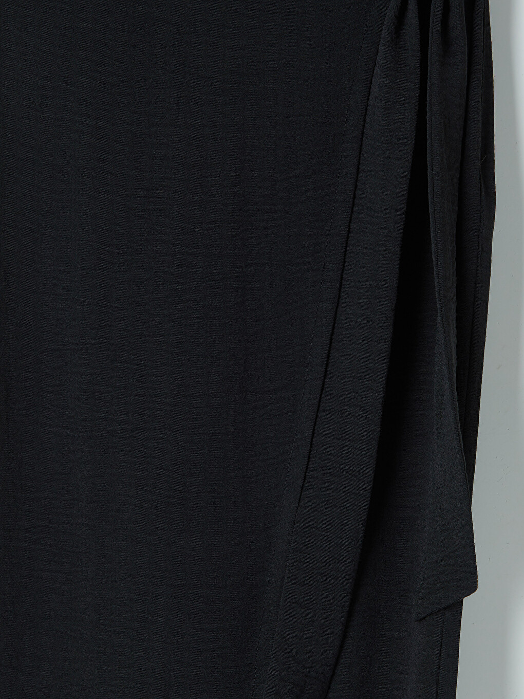 Tied Wide Leg Women's Trousers-5
