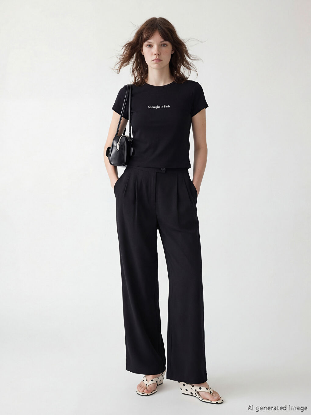 Woman BLACK T-Shirt-1