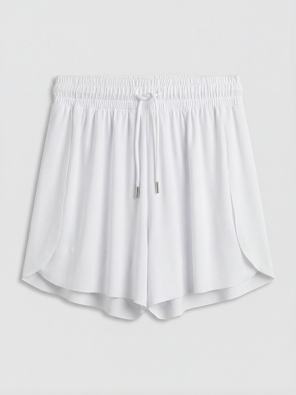 Elastic Waist Women's Shorts-3