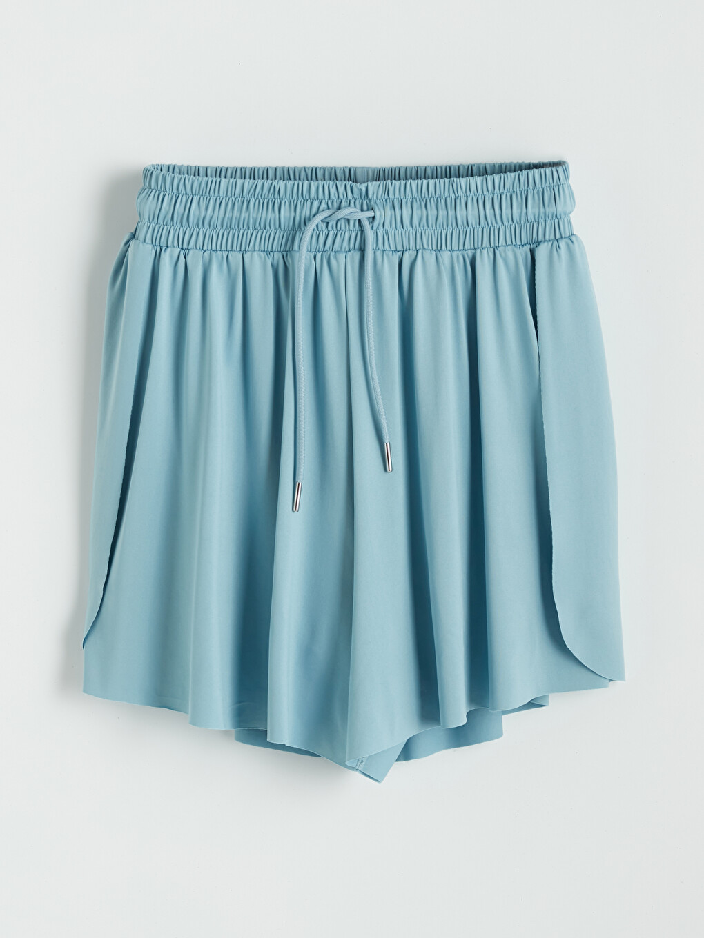 Elastic Waist Women's Shorts-3