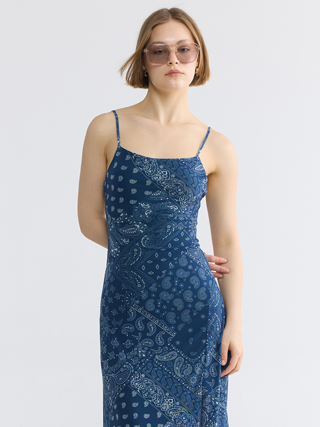 Robe Pétrole Femme-1