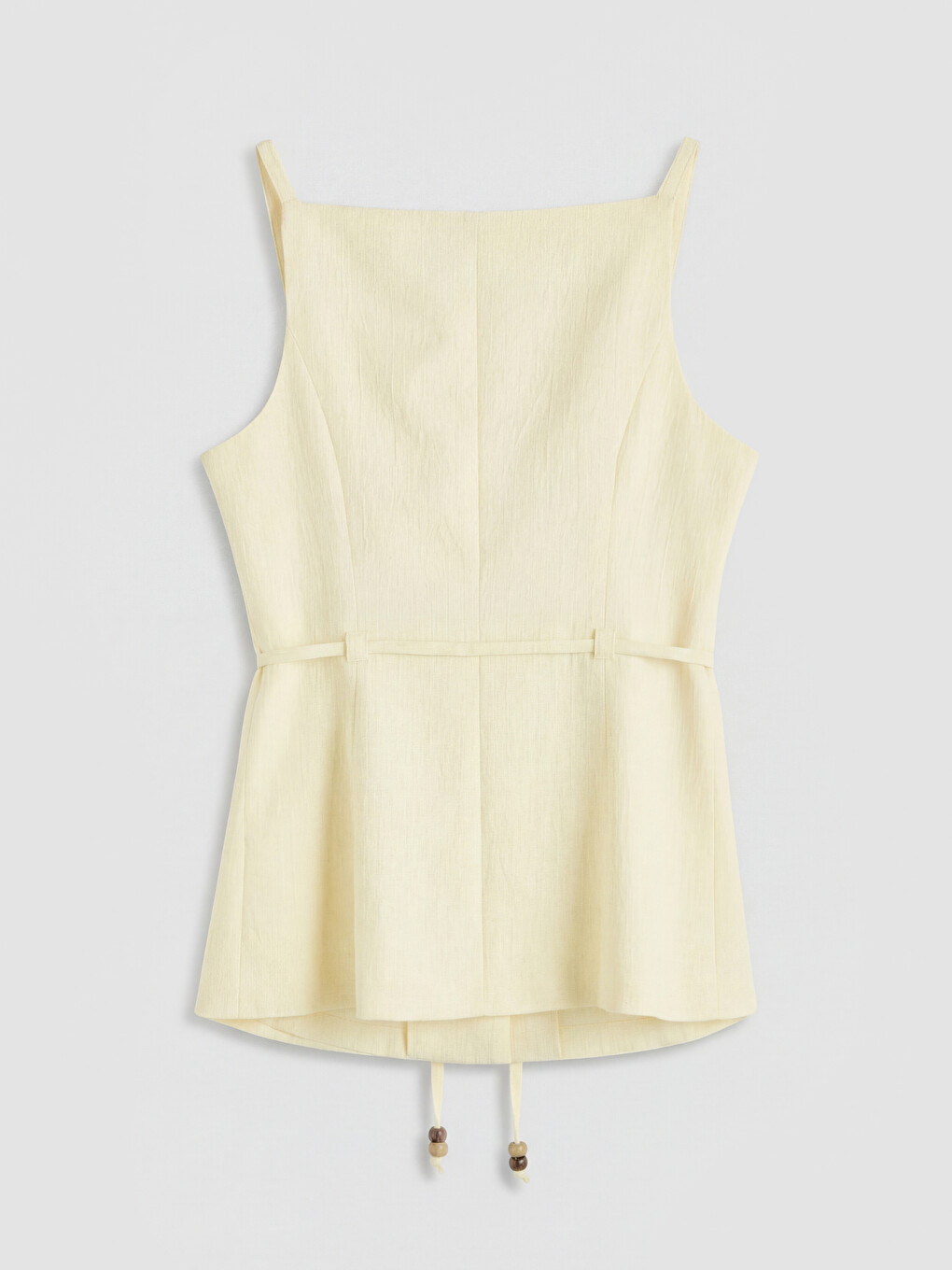 Woman Yellow Blouse-5