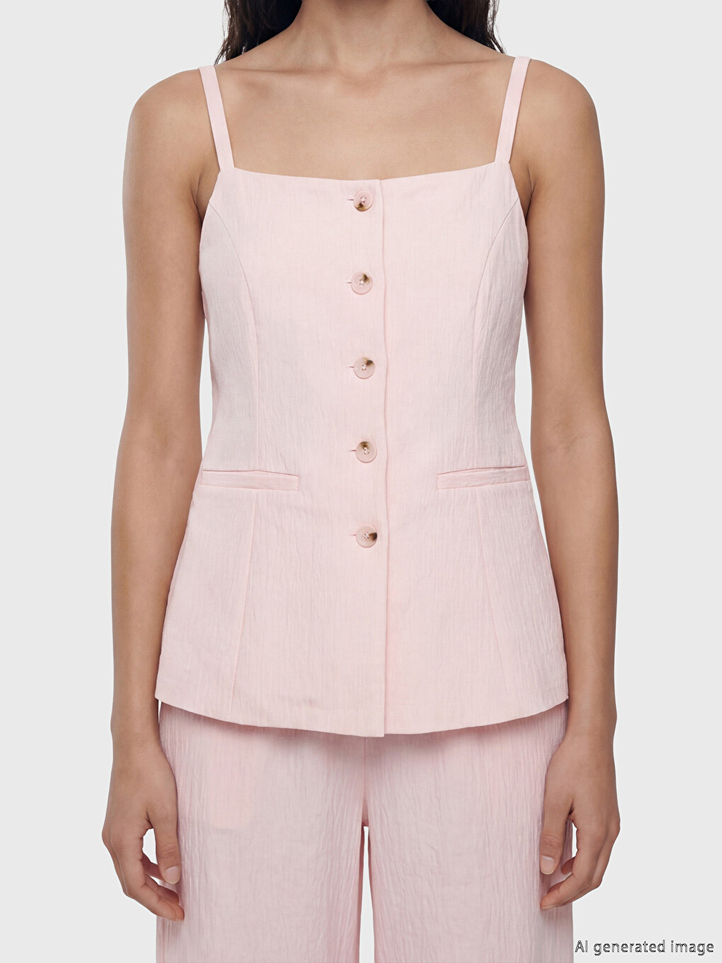 Woman Pink Blouse-2