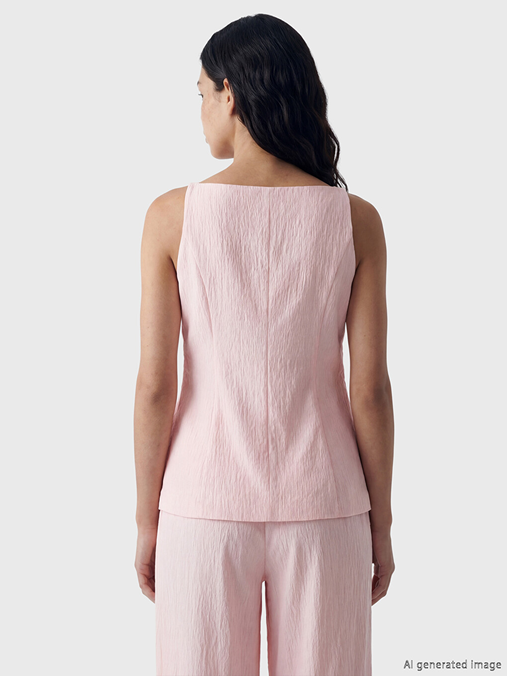 Woman Pink Blouse-3