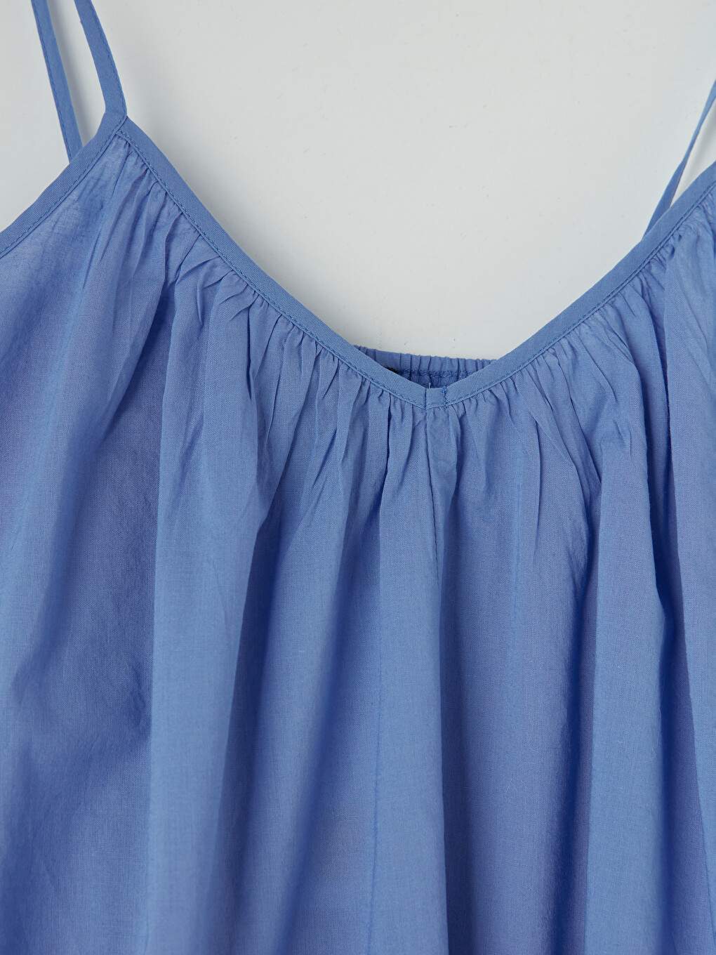 V Neck Strappy A Form Dress-5